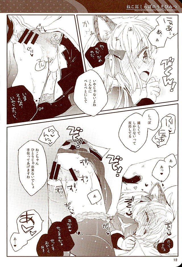 (Mimiket 34) [Shoujo Zukin (Hatomugi Munmun)] Nekomimi Shippo no Uso Himitsu (Ragnarok Online) (みみけっと34) [少女頭巾 (鳩麦月々)] ねこ耳しっぽのうそひみつ (ラグナロクオンライン)