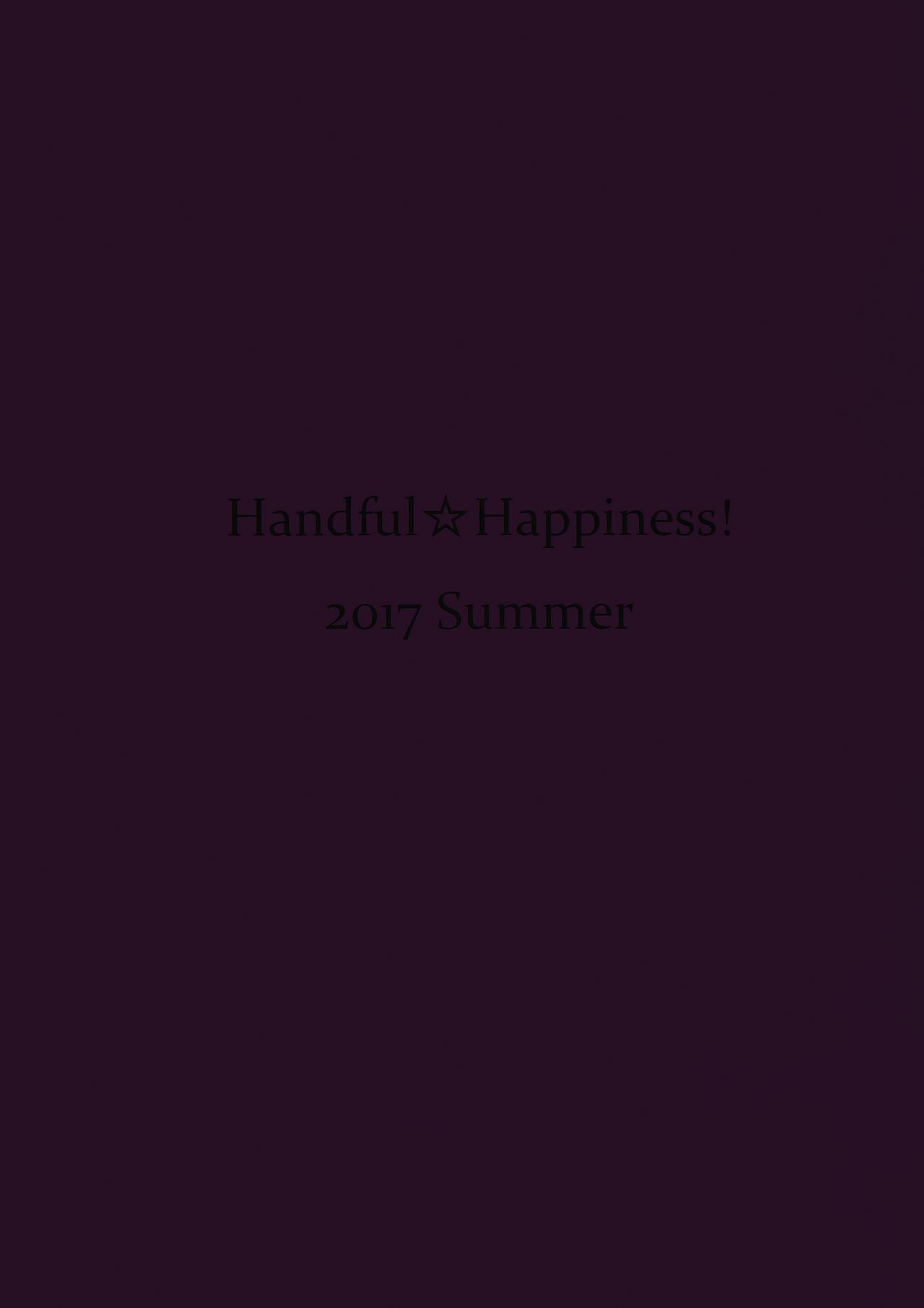 (C92) [Handful☆Happiness! (Nanahara Fuyuki)] HONEY CAGE (C92) [Handful☆Happiness! (七原冬雪)] HONEY CAGE