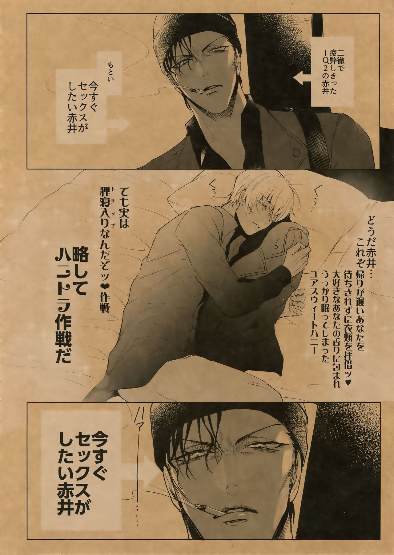 (Love Forgiven 2) [KUROQUIS (Kuro)] Something White (Meitantei Conan) (Love Forgiven 2) [KUROQUIS (Kuro)] Something White (名探偵コナン)