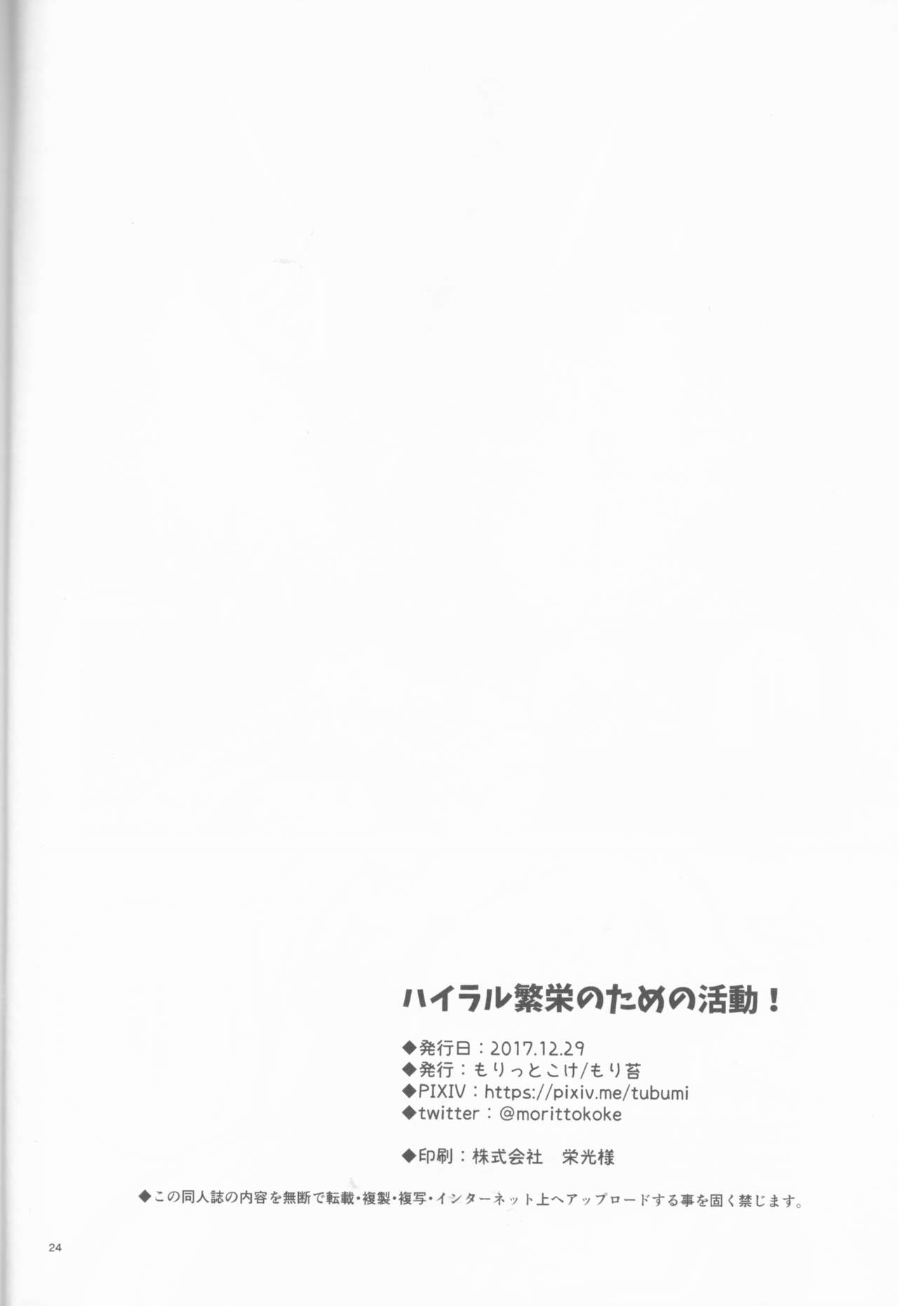 (C93) [Morittokoke (Morikoke)] Hyrule Hanei no Tame no Katsudou! (The Legend of Zelda) (C93) [もりっとこけ (もり苔)] ハイラル繁栄のためのかつどう! (ゼルダの伝説)
