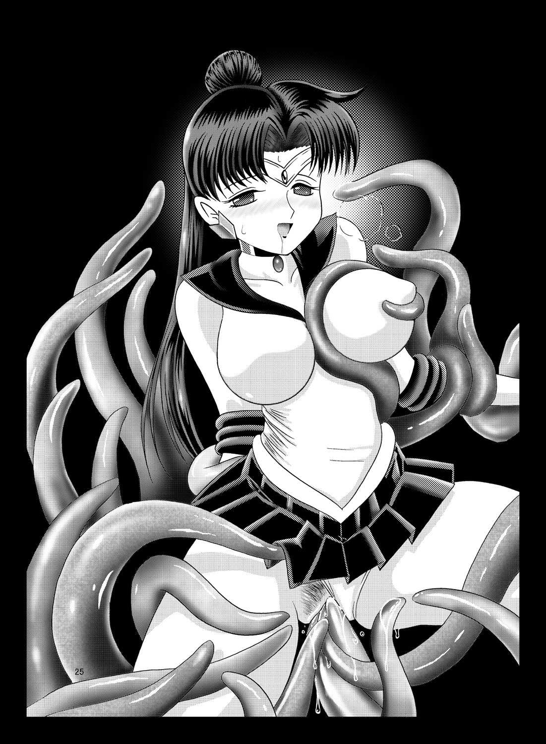 (C71) [Solar System Development Organization (*Hayashi Osamu*)] Meiou Kanraku (Bishoujo Senshi Sailor Moon) (C71) [太陽系開発機構 (○林修○)] 冥王陥落 (美少女戦士セーラームーン)