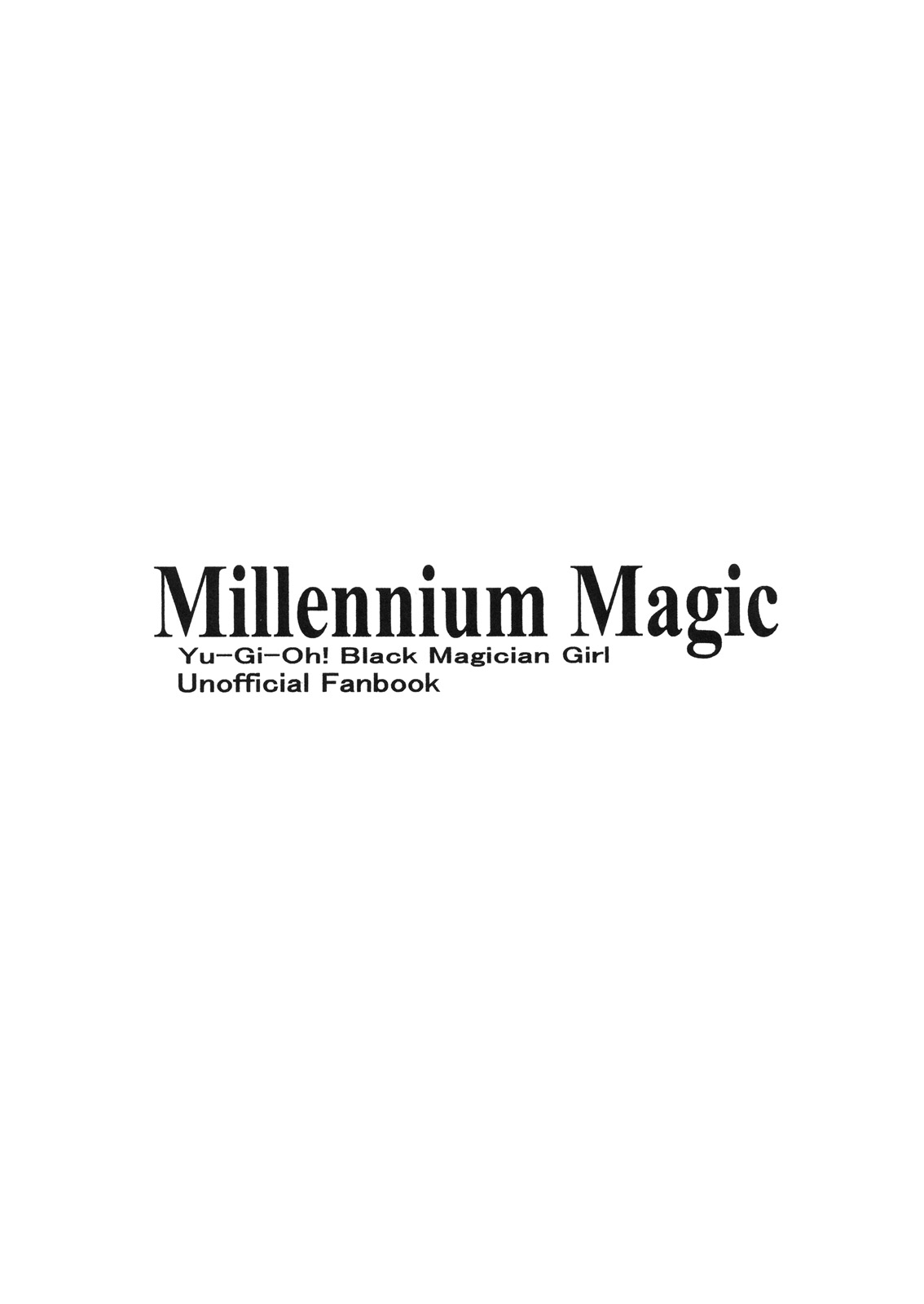 (C78) [Leaz Koubou (Oujano Kaze)] Millennium Magic (Yu-Gi-Oh!) [Chinese] [final個人漢化] (C78) [りーず工房 (王者之風)] Millennium Magic (遊☆戯☆王!) [中文翻譯]