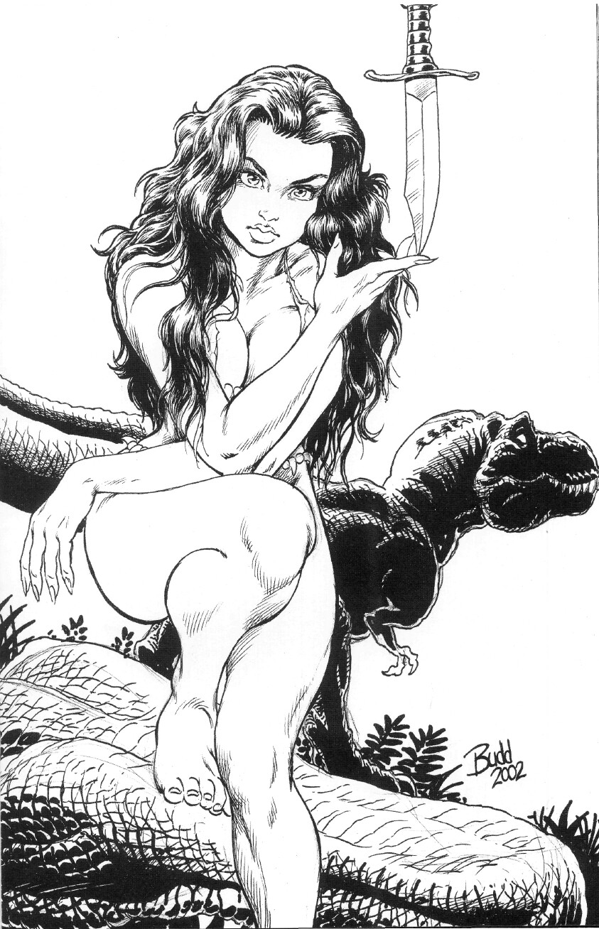 Cavewoman - prehistoric pinup 4 