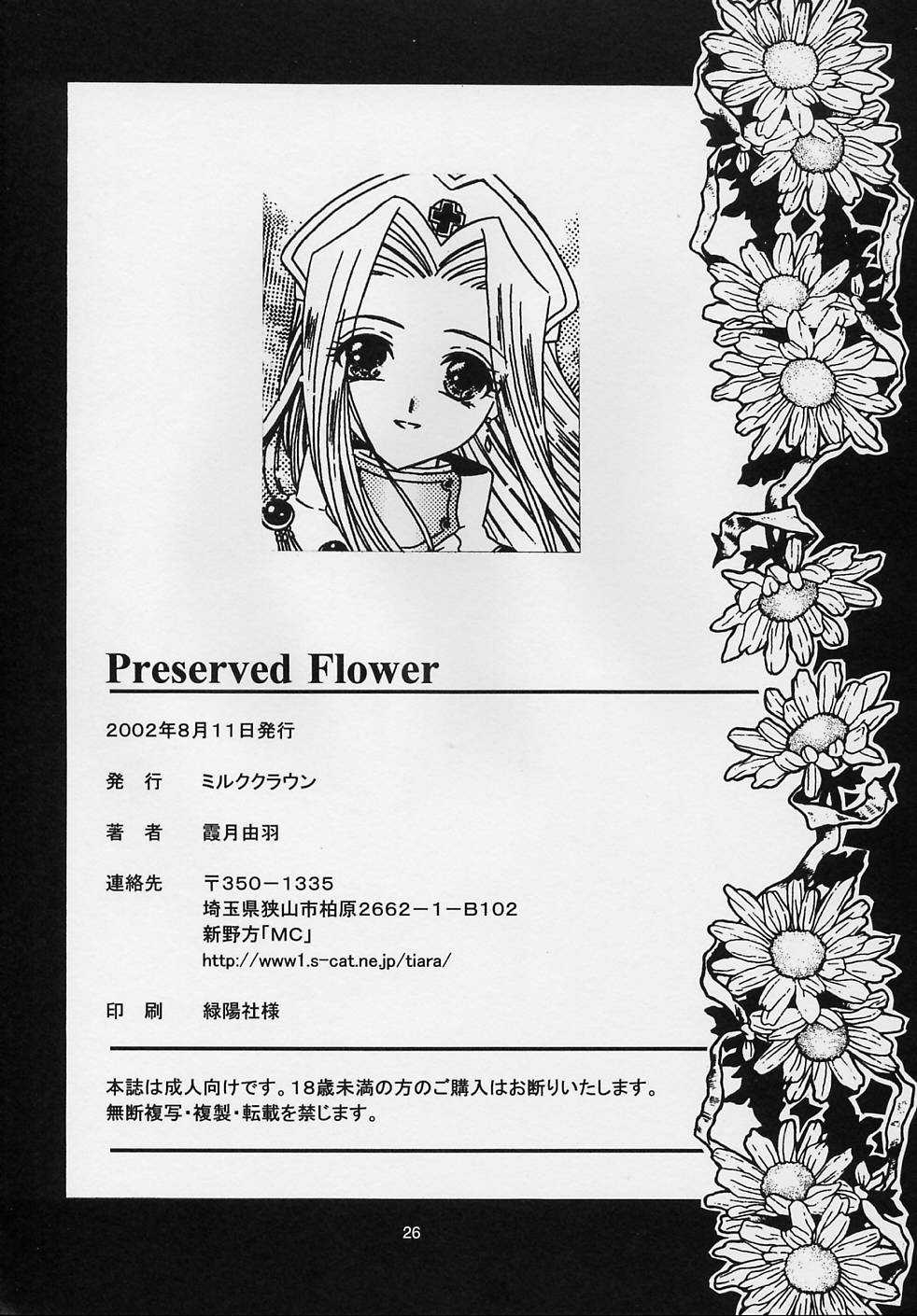 [Tales of Phantasia] Preserved Flower (Milk Crown) [ミルククラウン] Preserved Flower