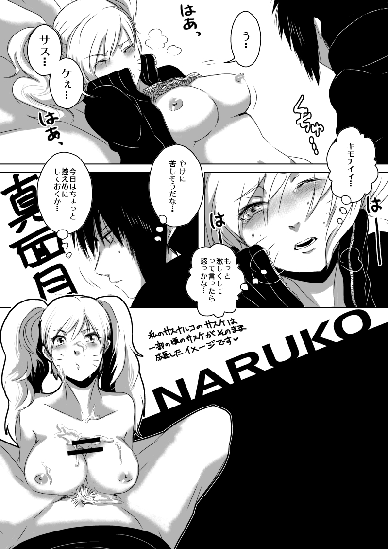 [lanthanein (138.9)] naru-ko-chan ga Deron Deron na Manga (Naruto) [lanthanein (138.9)] naru-koちゃんがでろんでろんな漫画 (NARUTO -ナルト-)