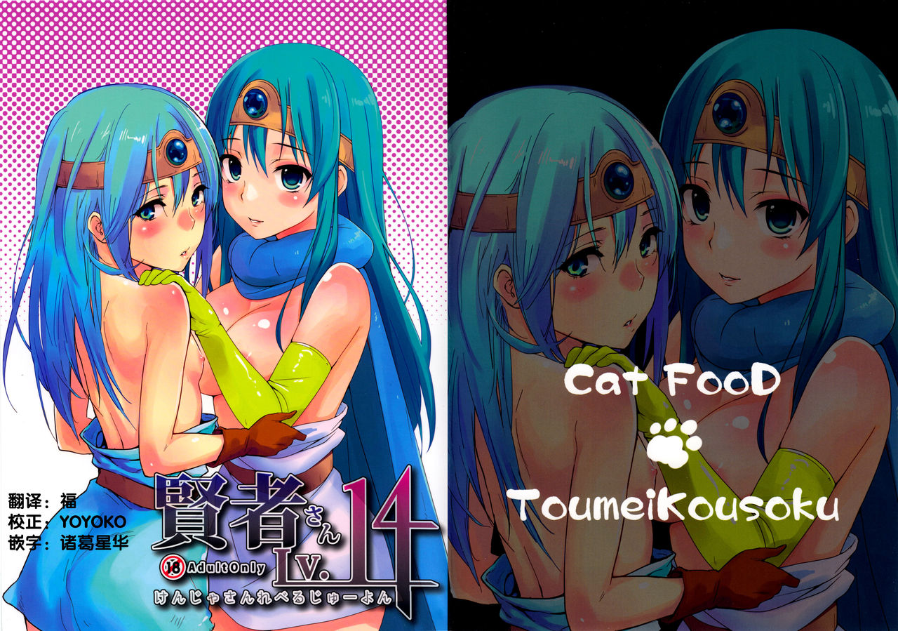 (C82) [Cat Food, Toumei Kousaku (NaPaTa, Chika)] Kenja-san Lv.14 (Dragon Quest III) [Chinese] [Incomplete] (C82) [Cat FooD & 透明光速 (なぱた、千翔)] 賢者さんLv.14 (ドラゴンクエスト3) [中文翻譯] [ページ欠落]