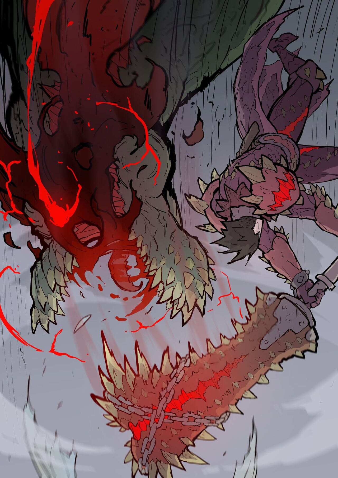 [Taojinn] Monster Hunter Fatalis Fight (Ongoing)【LD个人翻译】 