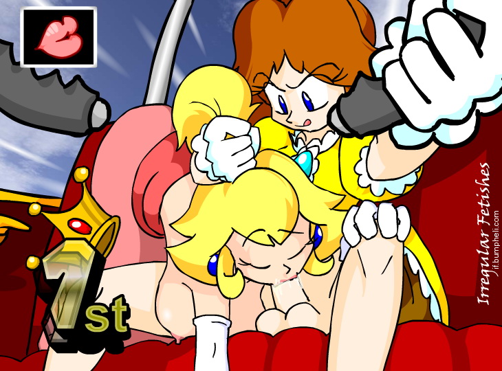 Super Mario Bros. Girls Futanari (Princess Peach, Princess Rosalina, Princess Daisy, Vivian) 